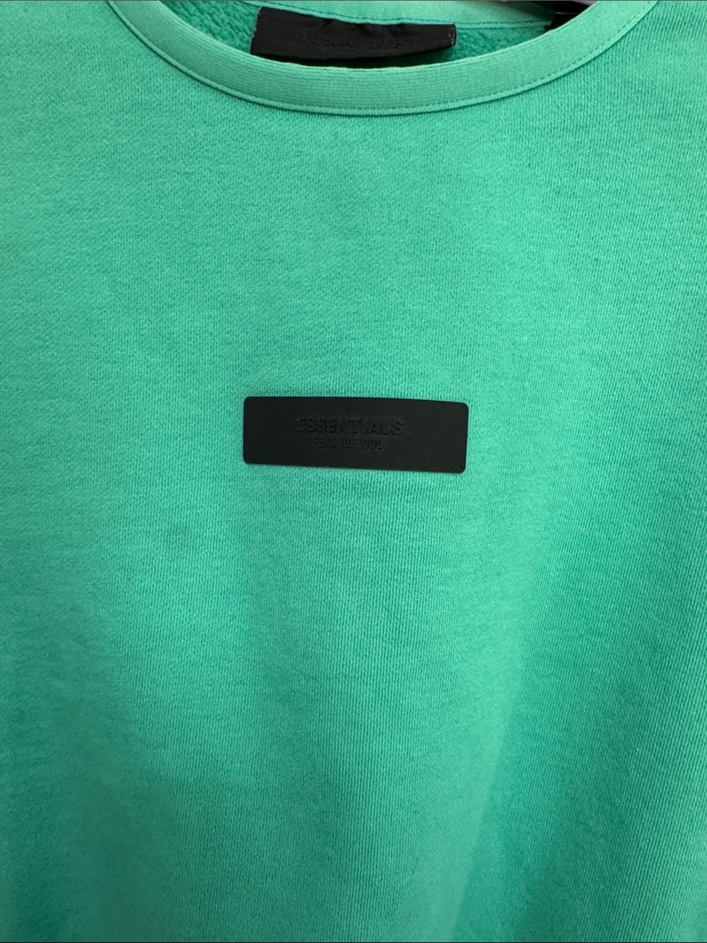 Fear of God Turquoise Crewneck Sweatshirt with pockets 12 - Picture 4 of 16